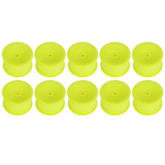 Schumacher RC Schumacher Rear Wheel 4WD Neon Yellow V2 5PR