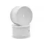 Schumacher 2.2 BUGGY Rear White Pair Hex