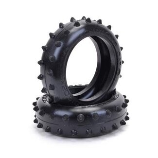 Schumacher RC Schumacher 2 Row Stud - 2WD/4WD Front Tyres 2.2