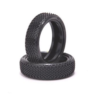 Schumacher RC SCHUMACHER SPLINTER - 1/10 2WD TYRES - FRONT - SILVER - PR