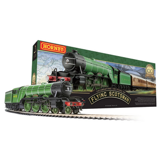 HORNBY HORNBY THE FLYING SCOTSMAN SET 00 GAUGE 100TH ANIVERSARY EDITION ( AUSTRALIAN  POWER SUPPLY )