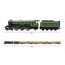 HORNBY THE FLYING SCOTSMAN SET 00 GAUGE 100TH ANIVERSARY EDITION ( AUSTRALIAN  POWER SUPPLY )