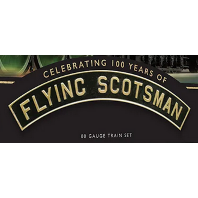 HORNBY THE FLYING SCOTSMAN SET 00 GAUGE 100TH ANIVERSARY EDITION ( AUSTRALIAN  POWER SUPPLY )