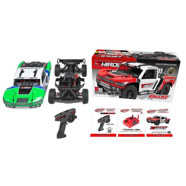 Team Corally - SHIROI XP 6S - RTR - Green - Brushless Power 6S - No Battery - No Charger