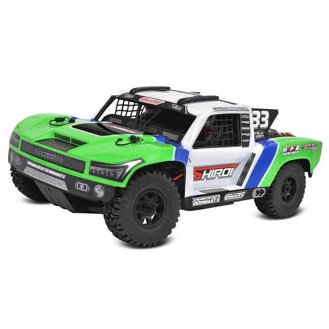 Team Corally - SHIROI XP 6S - RTR - Green - Brushless Power 6S - No Battery - No Charger