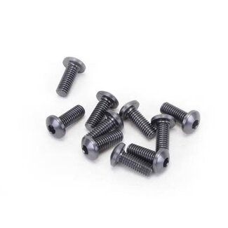 Schumacher RC Core RC Alloy Button Hex Screws M3 x 8 (10)