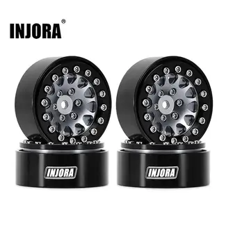 INJORA INJORA 1.3" Aluminium 0mm Offset Wheels for Micro Crawlers (W1311)
