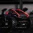 INJORA Red Flexible Cuttable LED Strip Lights for RC Cars