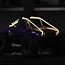 INJORA Yellow  Warm White Flexible Cuttable LED Strip Lights for RC Cars
