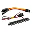 INJORA Nylon Molded 8LED Roof Light Bar for 1/18 TRX4M Bronco (4M-47)