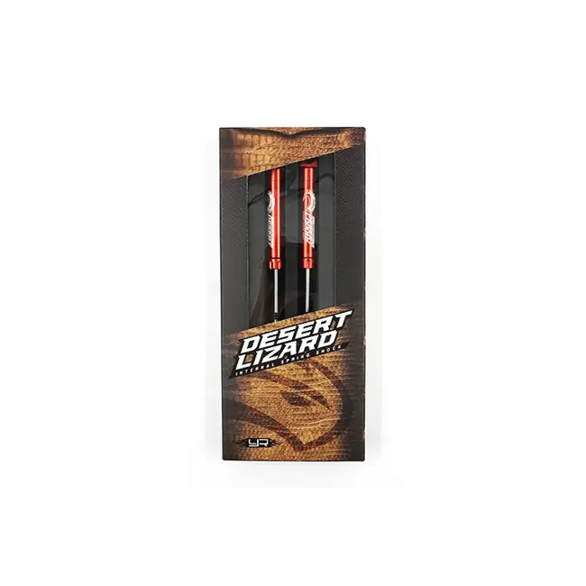 Yeah Racing 110mm Desert Lizard Two Stage Internal Spring Shock (2) RED
