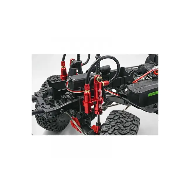 Yeah Racing 110mm Desert Lizard Two Stage Internal Spring Shock (2) RED