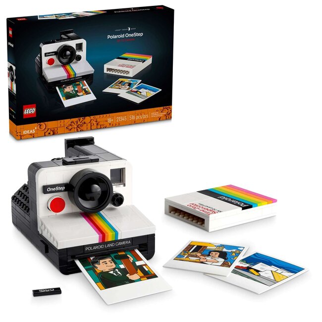 LEGO Polaroid OneStep SX-70 Camera 21345 516pcs 15 2615pcs