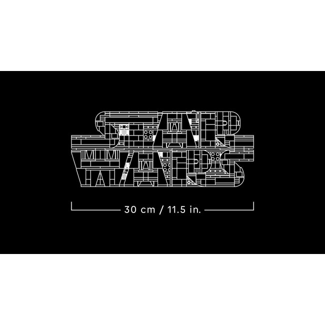 LEGO Brick-Built Star Wars™ Logo  75407 700pcs