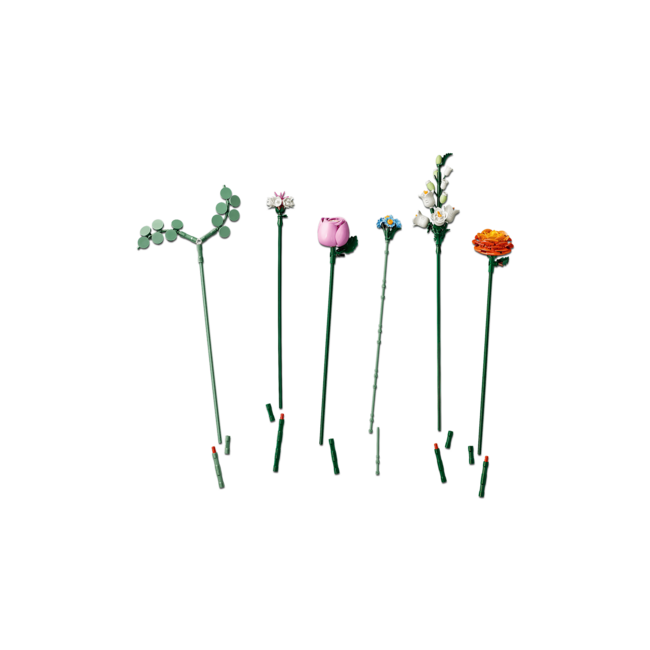 LEGO Botanicals Pretty Pink Flower Bouquet 10342 749pcs