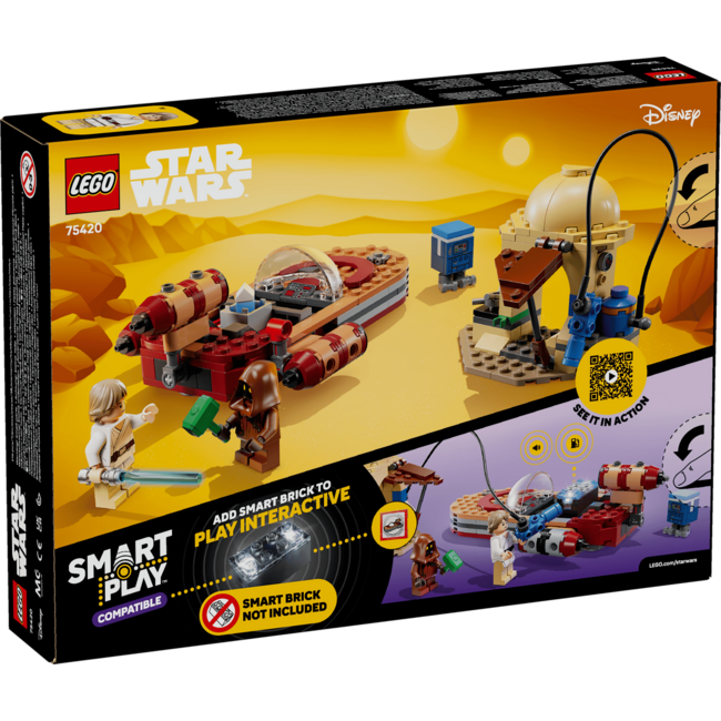 LEGO SMART Play™: Luke's Landspeeder™ 75420 215pcs SMART BRICK NOT INCLUDED