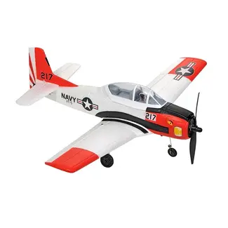 PRIME R/C Prime RC Mini T28 Trojan RC Plane RTF Mode 2, Red