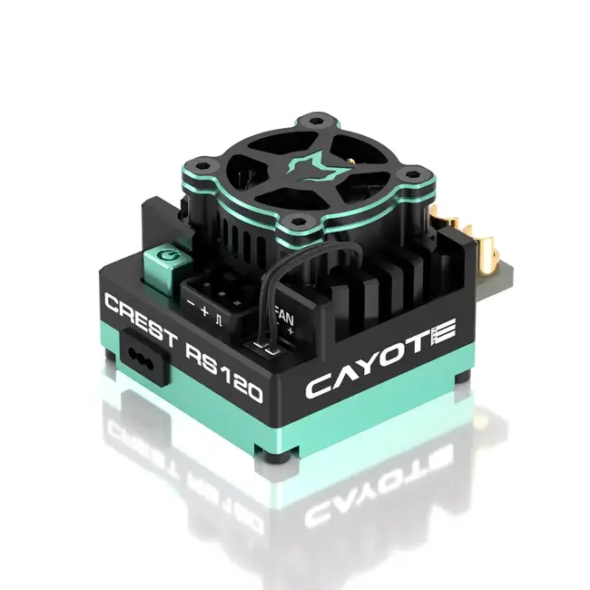 ***DUE 21/MAY/26*** CAYOTE 1/10 CREST RS 120 Stock Sensored Brushless Competetion ESC