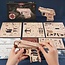 ROKR MINI GUN " RUBBER BAND "  WOODEN PUZZLE