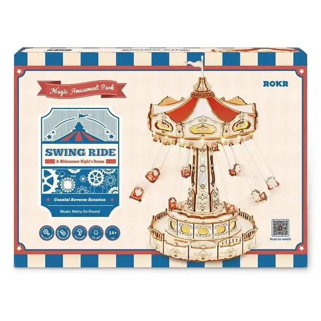 ROBOTIME MAGIC AMUSEMENT PARK SWING RIDE (EA02)