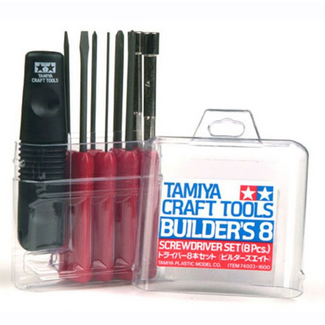 TAMIYA Tamiya craft tools builders 8 pce set