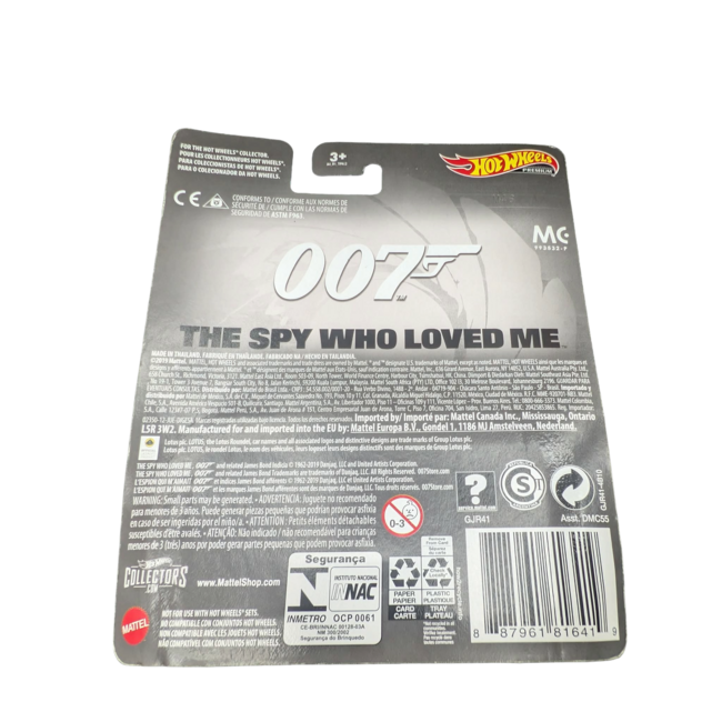 Hot Wheels Pop Culture 007 Lotus Esprit S1