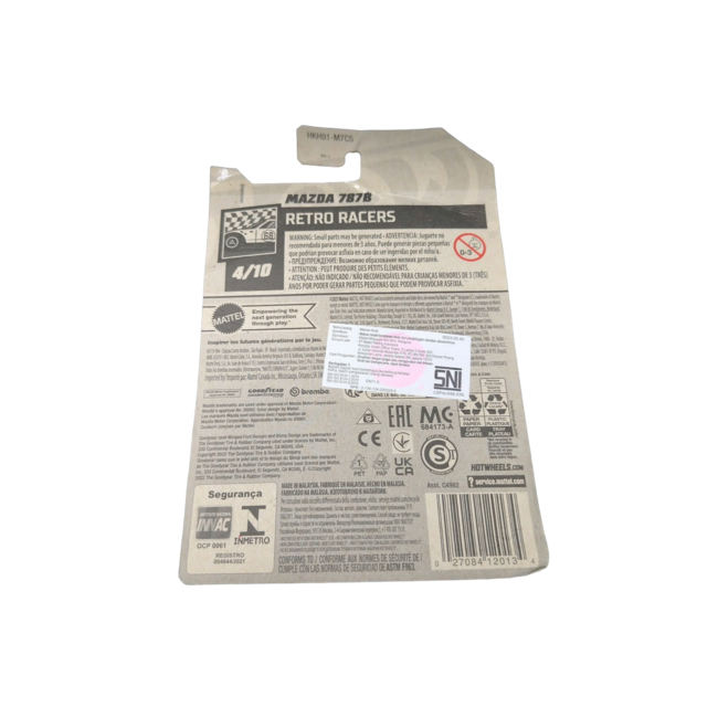 Hot Wheels Mazda 787B, Retro Racers 4/10, Blue