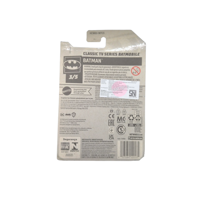 Hot Wheels Classic TV Series Batmobile, Batman 3/5