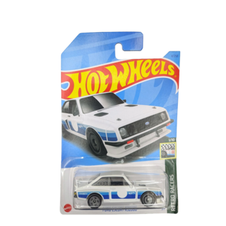 HOTWHEELS HOT WHEELS Ford Escort RS2000 HW Retro Racers 1/10 Blue White Car