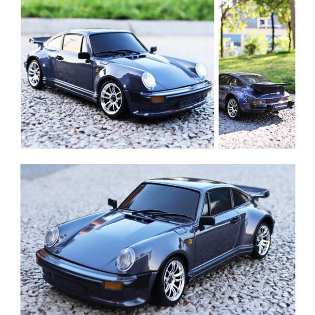 LDRC 1898 911Turbo Drift Car RTR W/ Gyro 1/18 Metal Body