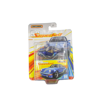 MATCHBOX Matchbox 50th Anniversary Superfast No. 09 '80 Porsche 911 Turbo Car 1:64 Scale