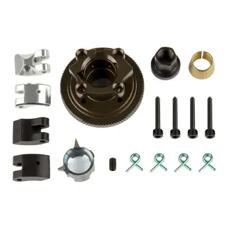 TEAM ASSOCIATED FT  TEAM ASSOC  4 SHOE ADJUSTABLE CLUTCH SYSTEM COMPLETE 13T