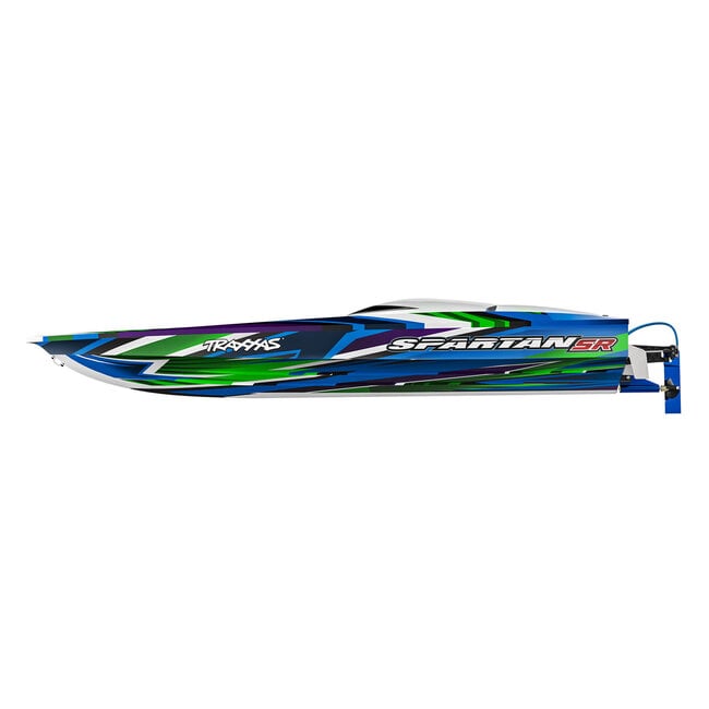 TRAXXAS SPARTAN SR 36" BRUSHLESS BOAT - GREEN