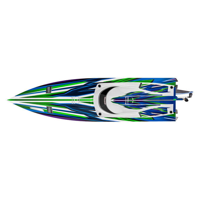 TRAXXAS SPARTAN SR 36" BRUSHLESS BOAT - GREEN
