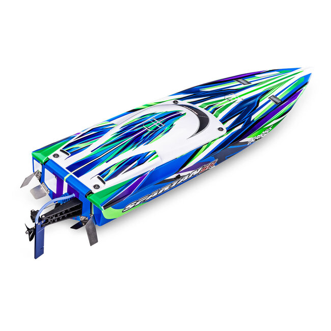 TRAXXAS SPARTAN SR 36" BRUSHLESS BOAT - GREEN