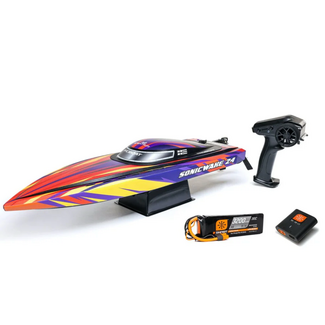 PRO BOAT ProBoat Sonicwake 24" DeepV Boat, RTR, Purple?Yellow  PRB-1992T1