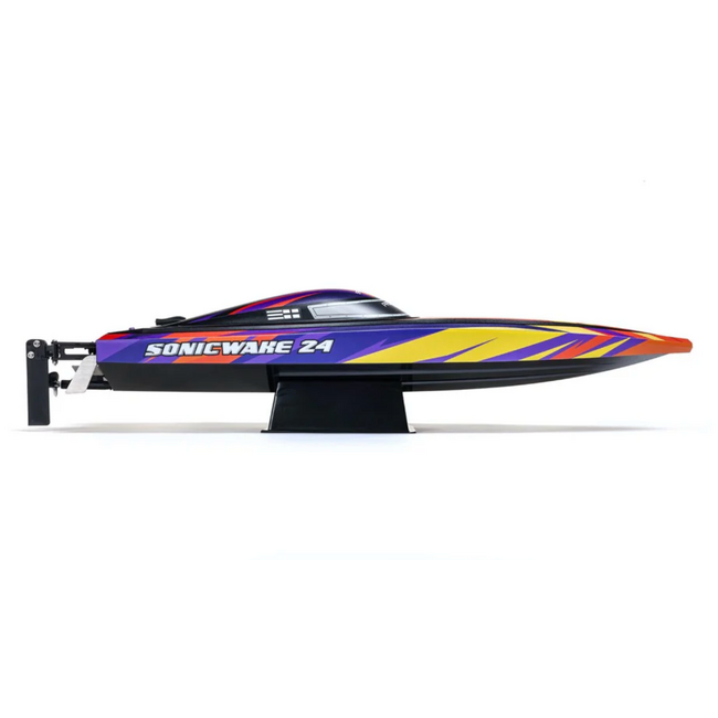 ProBoat Sonicwake 24" DeepV Boat, RTR, Purple?Yellow  PRB-1992T1