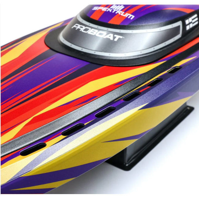 ProBoat Sonicwake 24" DeepV Boat, RTR, Purple?Yellow  PRB-1992T1