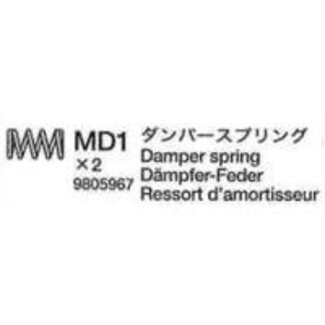 TAMIYA TAMIYA Damper Spring (2) for 58045
