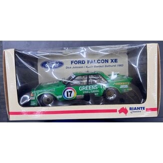 BIANTE BIANTE 1:18 FORD XD FALCON GREENS TUFF #17 DICK JOHNSOPN & KEVIN BARTLETT BATHURST 1983 "EX DECEASED ESTATE SOLD AS IS"