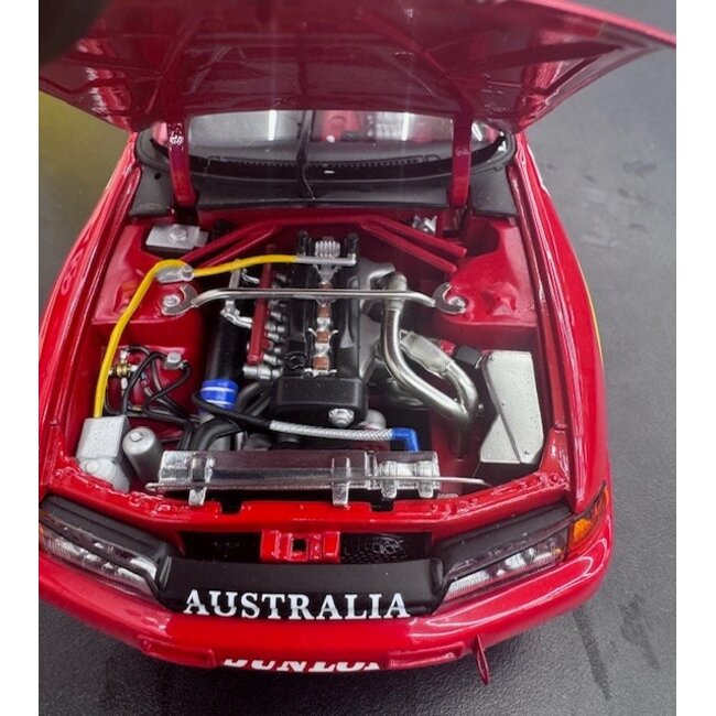 BIANTE  1:18 #4 GIO NISSAN SKYLINE GT-R R32 1991 SANDOWN 500 WINNER GIBBS / ONSLOW  863/1008  "EX DECEASED ESTATE SOLD AS IS "