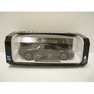 NEW RAY NEWRAY 1/24 LAMBORGHINI REVENTON DARK IN BLACK COLOUR