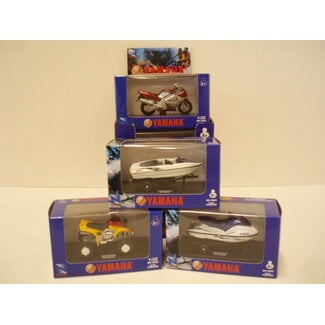 NEW RAY NEWRAY 1/32 YAMAHA MODELS 9 STYLES ASSORTED sold as individuals