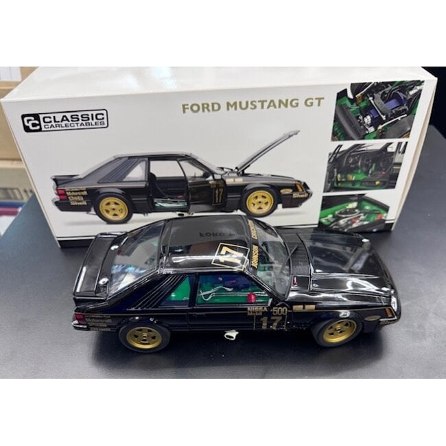 Classic Carlectables 1:18 1986 FORD MUSTANG GT WELLINGTON 500 750 PCE NON NUMBERED RUN