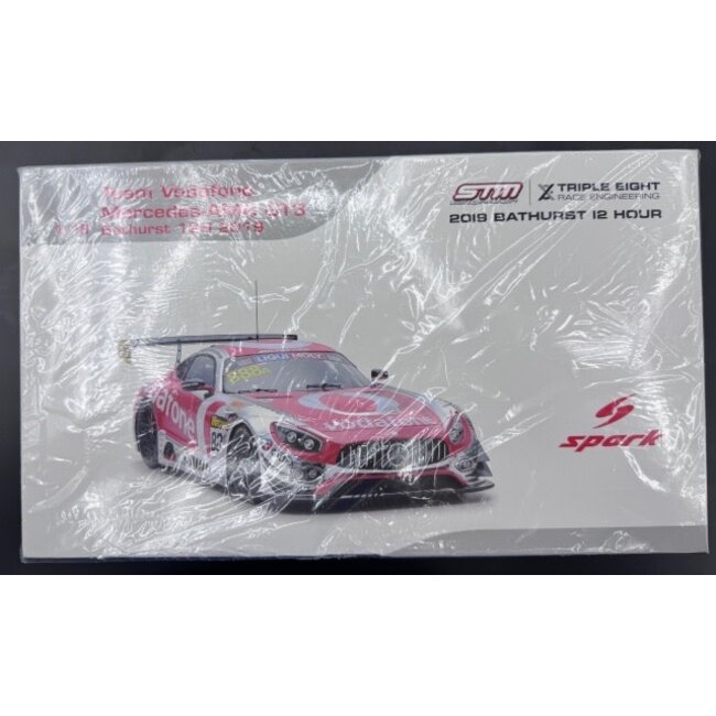 SPARK MODELS 18SP078 1:18 2019 Bathurst 12 Hour -- #888 Vodafone Mercedes-Benz AMG GT3 EX DECEASED ESTSTE SOLD AS IS
