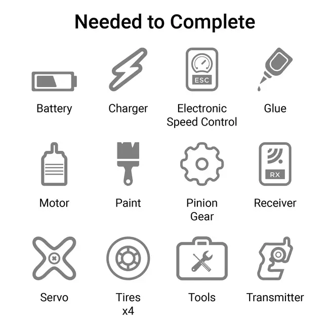 TLR 8IGHT-X/E 2.0 Electric/Nitro 1/8 Competition Combo Buggy Kit, TLR04012