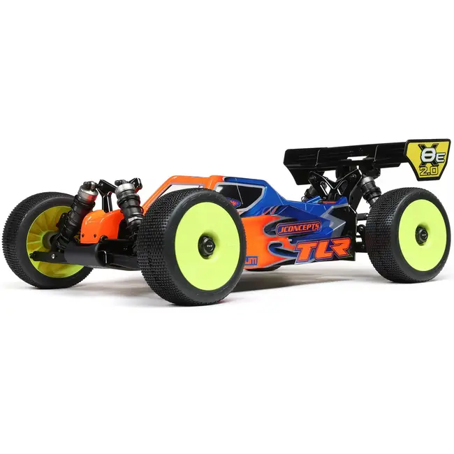 TLR 8IGHT-X/E 2.0 Electric/Nitro 1/8 Competition Combo Buggy Kit, TLR04012