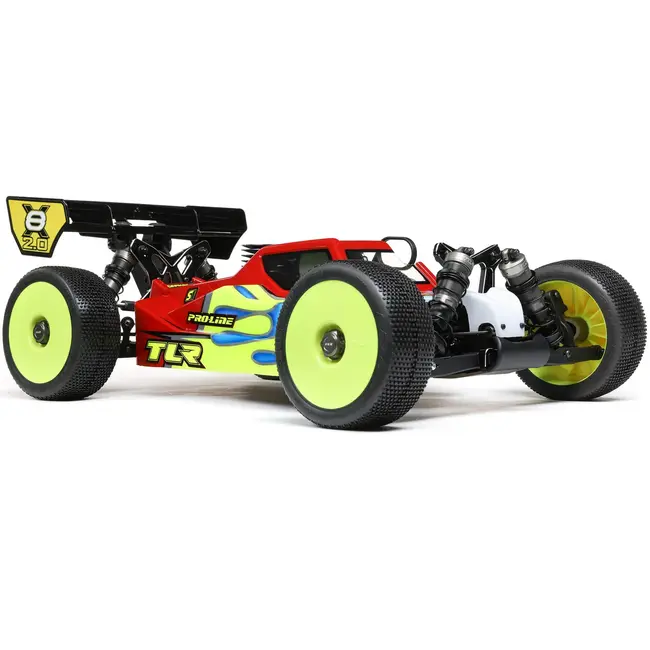 TLR 8IGHT-X/E 2.0 Electric/Nitro 1/8 Competition Combo Buggy Kit, TLR04012