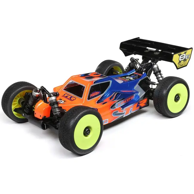 TLR 8IGHT-X/E 2.0 Electric/Nitro 1/8 Competition Combo Buggy Kit, TLR04012