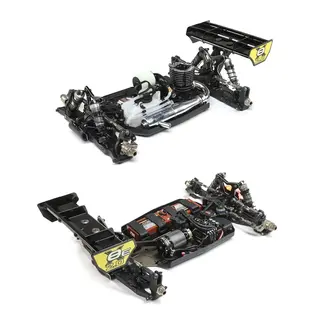 LOSI TLR 8IGHT-X/E 2.0 Electric/Nitro 1/8 Competition Combo Buggy Kit, TLR04012